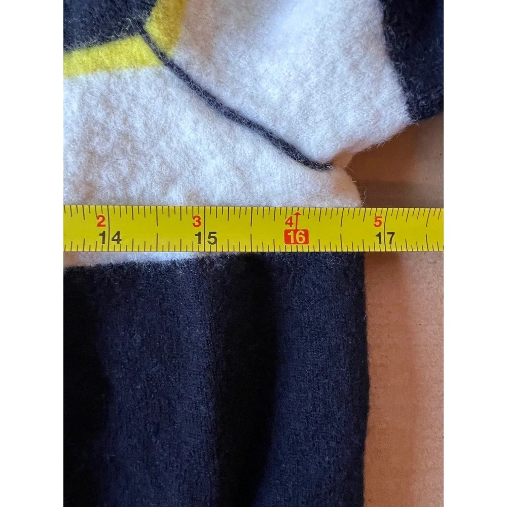 Giorgio Grati‎ Kids Striped Wool Cardigan Sweater Gold Buttons Made in Italy